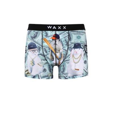 Waxx Thug Life Boxer Short in Green