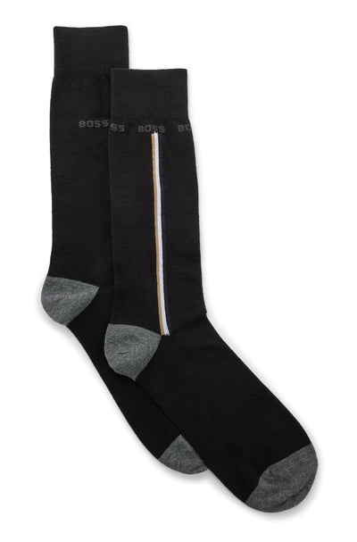 BOSS 2P RS Iconic CC Sock in Black