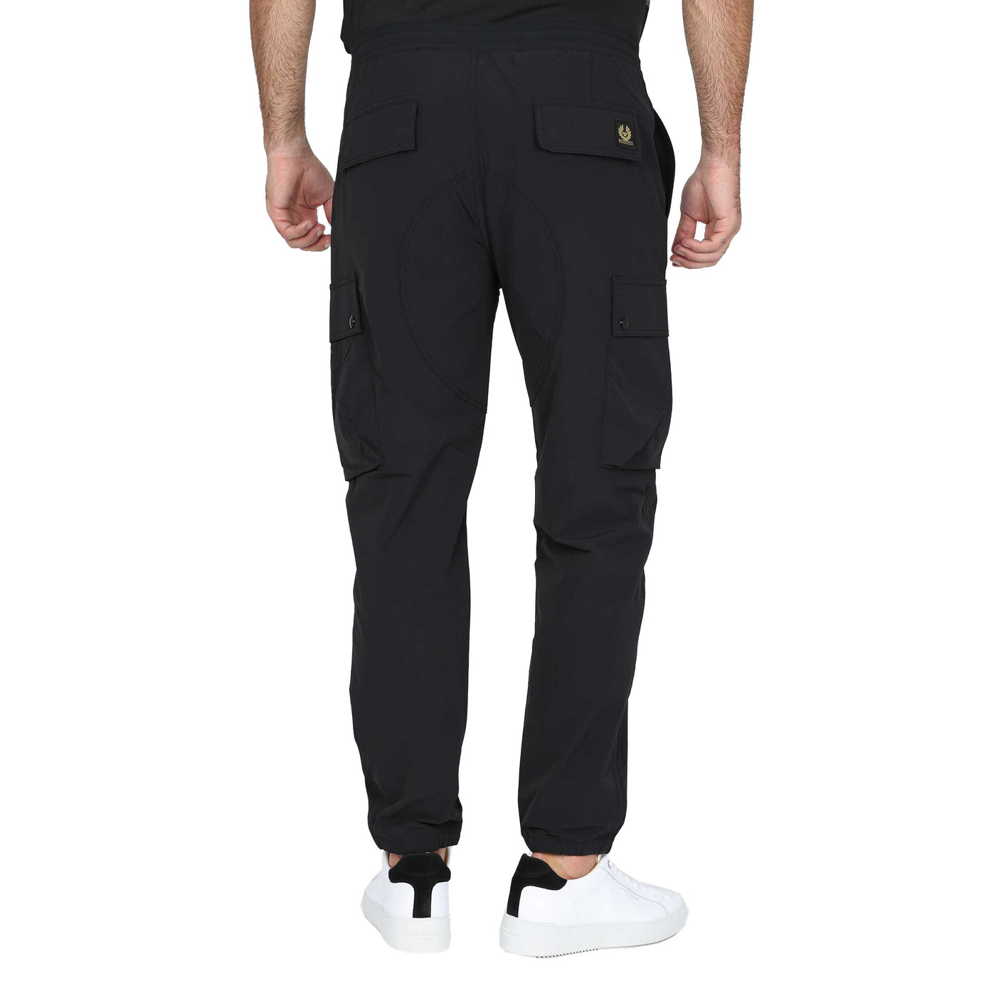 Belstaff Techmaster Cargo Trouser in Black