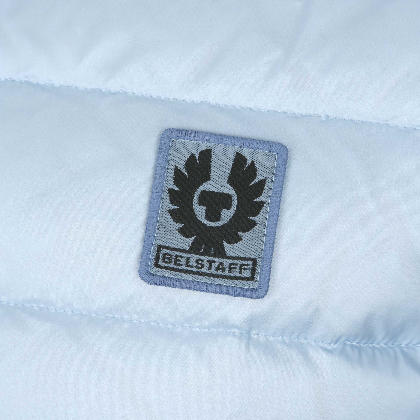 Belstaff Circuit Gilet in Sky Blue Logo