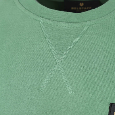 Belstaff Classic Sweat Top in Graph Green