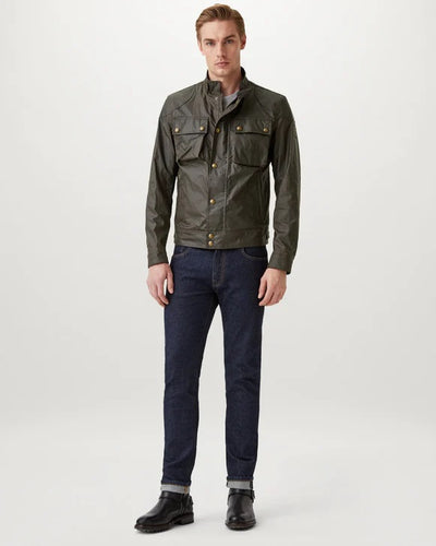 Belstaff Racemaster Jacket in Faded Olive