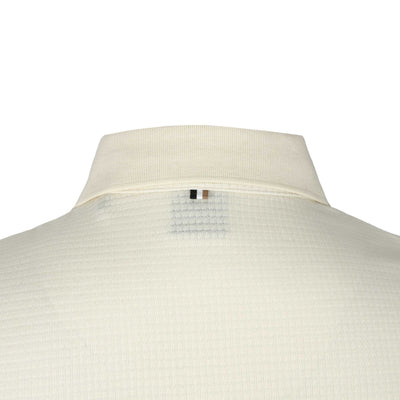 BOSS Pitton 31 Polo Shirt in Cream