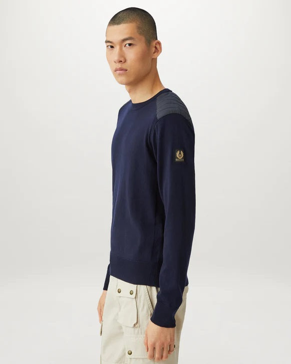 Belstaff Kerrigan Knitwear in Dark Navy