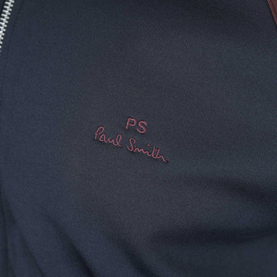 Paul Smith Zip Track Top in Navy