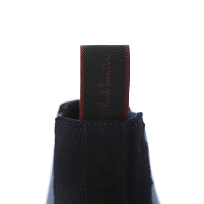 Paul Smith Cedric Shoe in Navy Suede Heel Pull