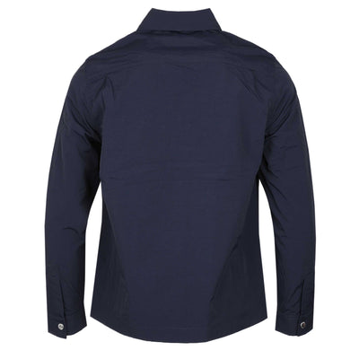 Paul Smith Press Stud Overshirt in Navy