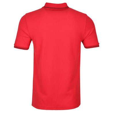 Psycho Bunny Speed Pique Polo Shirt in Ruby Red