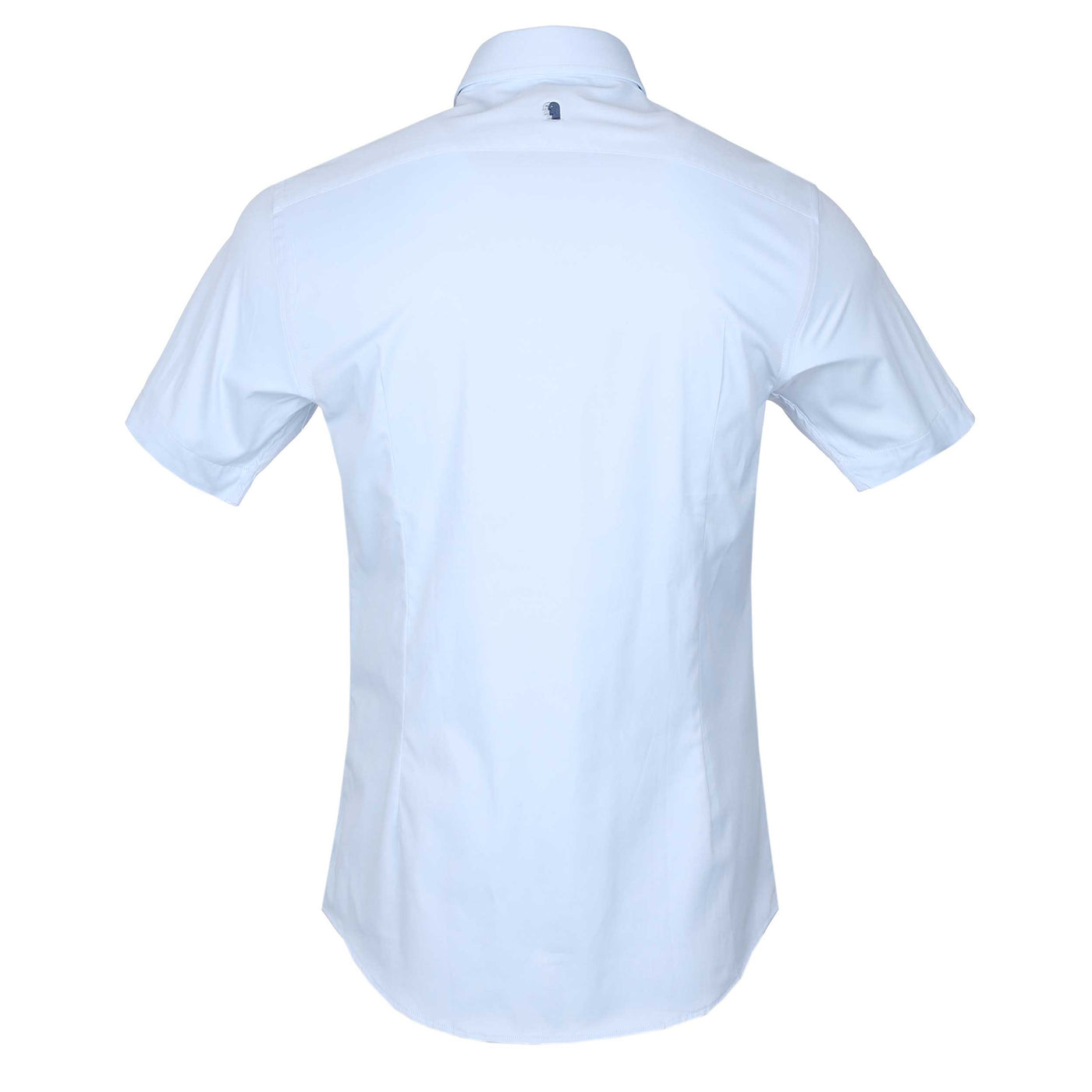 Remus Uomo 2 Way Stretch SS Shirt in Sky Blue Back