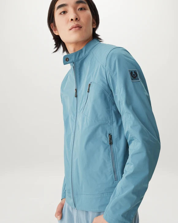 Belstaff Tonal V Racer Jacket in Arctic Blue