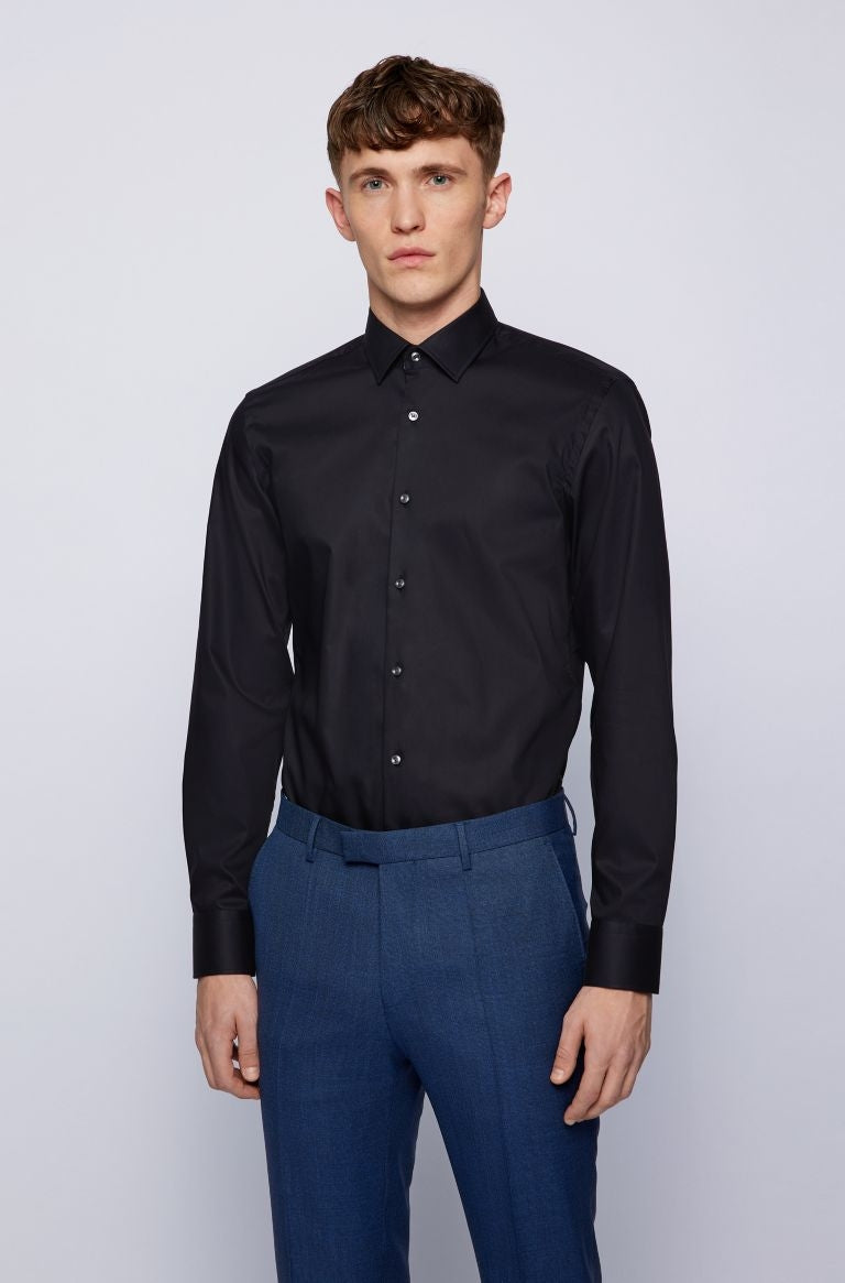 BOSS Jesse Shirt in Navy