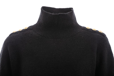 Holland Cooper Heritage Argyle Knit in Black